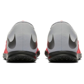 Buty halowe Nike Hypervenom PhantomX 3 Club Ic Jr AJ3789-600 czerwone wielokolorowe 3