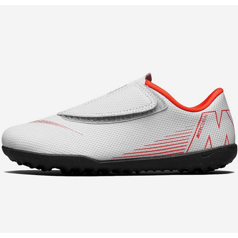 Buty piłkarskie Nike Mercurial Vapor 12 Club Ps Tf Jr AH7357-060 szare szare 1