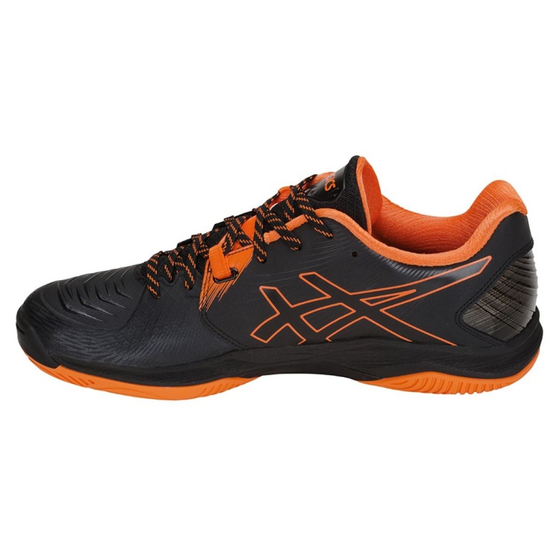 Buty do piłki ręcznej Asics Blast Ff M 1071A002-601 czerwone czarne 1