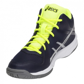 Buty do siatkówki Asics Gel Tactic Mt Gs Jr C732Y-400-400 wielokolorowe granatowe 2