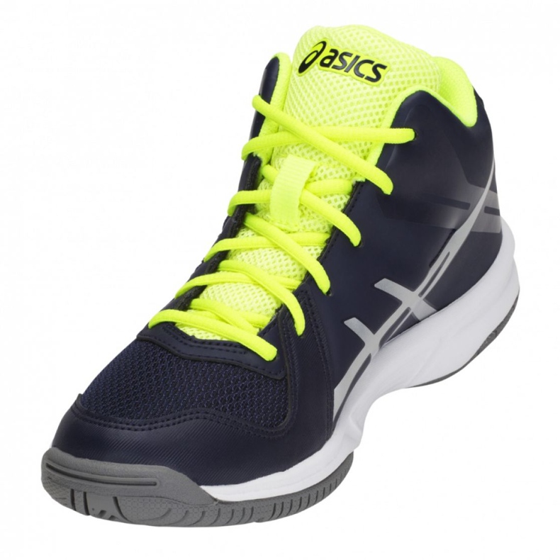 Buty do siatkówki Asics Gel Tactic Mt Gs Jr C732Y-400-400 wielokolorowe granatowe 2