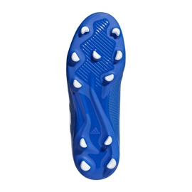 Buty piłkarskie adidas Nemeziz 18.3 Fg Jr DB2351 niebieskie wielokolorowe 3