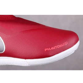 Buty halowe Nike Phantom Vsn Academy Df Ic Jr AO3290-606 czerwone czerwone 2
