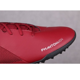 Buty piłkarskie Nike Phantom Vsn Academy Tf M AO3223-606 czerwone wielokolorowe 1