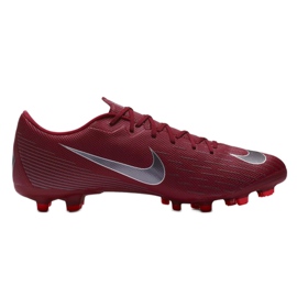 Buty piłkarskie Nike Mercurial Vapor 12 Academy Fg M AH7375-606 czerwone czerwone 7