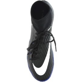 Buty halowe Nike Hypervenom X Phelon 3 Df Ic M 917768-002 czarne czarne 1
