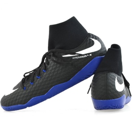 Buty halowe Nike Hypervenom X Phelon 3 Df Ic M 917768-002 czarne czarne 2