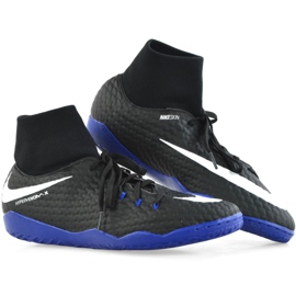 Buty halowe Nike Hypervenom X Phelon 3 Df Ic M 917768-002 czarne czarne 3