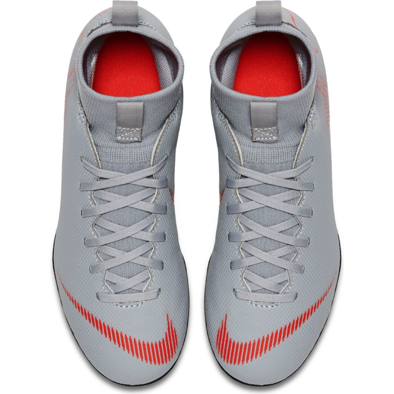 Buty piłkarskie Nike Mercurial Superfly 6 Club Mg Jr AH7339 060 biały białe białe 1