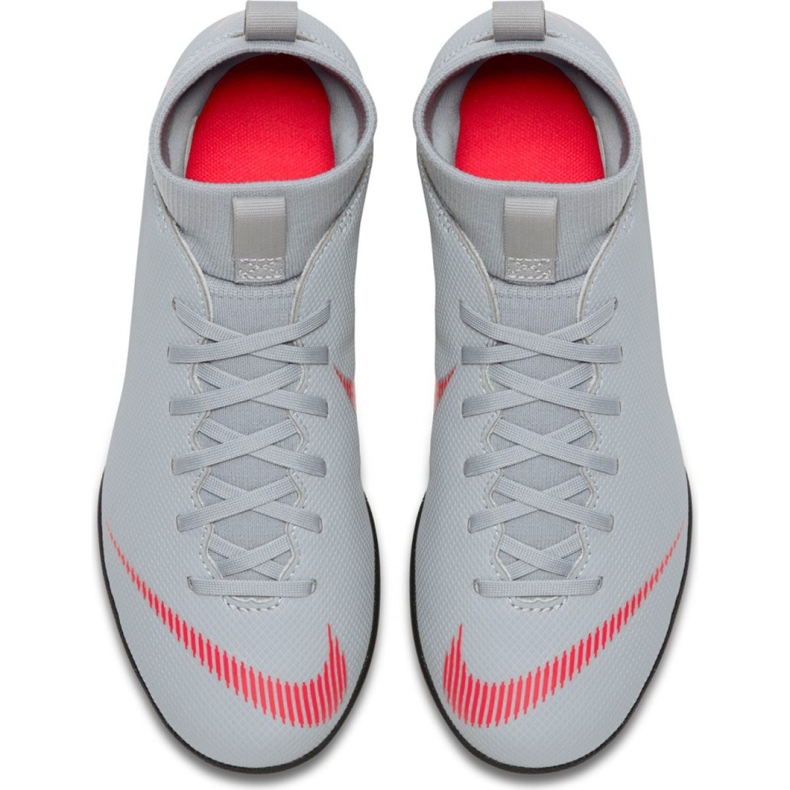 Buty piłkarskie Nike Mercurial Superfly X 6 Club Tf Jr AH7345 060 białe 1