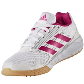 Buty adidas Alta Run Jr BA9427 białe 2