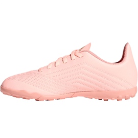Buty piłkarskie adidas Predator Tango 18.4 Tf Jr DB2339 różowe różowe 1