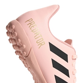 Buty piłkarskie adidas Predator Tango 18.4 Tf Jr DB2339 różowe różowe 4