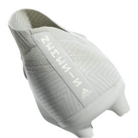 Buty piłkarskie adidas Nemeziz 18.3 Fg Jr DB2353 białe białe 6