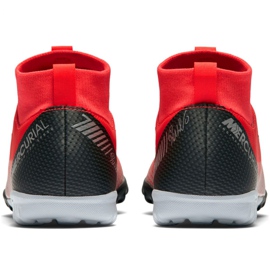Buty piłkarskie Nike Mercurial Superfly X 6 Academy Gs CR7 Tf Jr AJ3112-600 czerwone czerwone 4