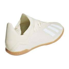 Buty piłkarskie adidas X Tango 18.3 In Jr DB2427 białe białe 2