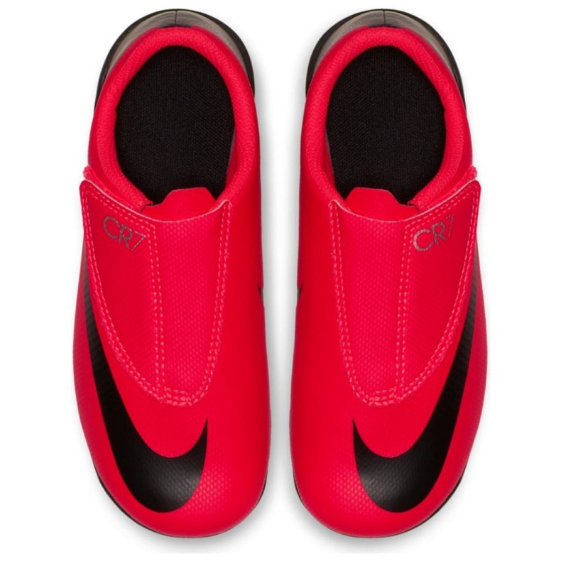 Buty Nike Mercurial Vapor 12 Club Ps V CR7 Mg Jr AJ3096-600 wielokolorowe czerwone 2