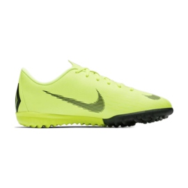 Buty piłkarskie Nike Mercurial VaporX 12 Academy Gs Tf Jr AH7342-701 żółte wielokolorowe 3