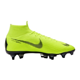 Buty piłkarskie Nike Mercurial Superfly 6 Elite SG-Pro M AH7366-701 zielone zielone 3