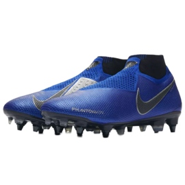 Buty piłkarskie Nike Phantom Vsn Elite Df Sg Pro Ac M AO3264-400 niebieskie niebieskie 3