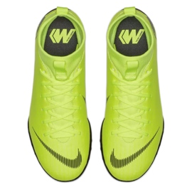 Buty piłkarskie Nike Mercurial SuperflyX 6 Academy Gs Tf Jr AH7344-701 żółte żółte 1