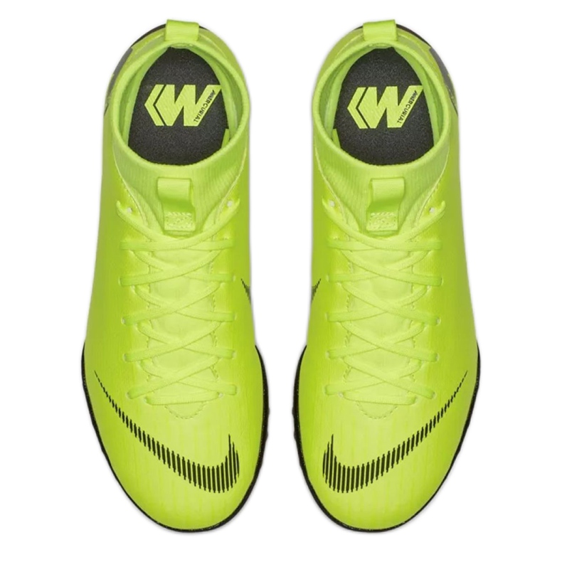 Buty piłkarskie Nike Mercurial SuperflyX 6 Academy Gs Tf Jr AH7344-701 żółte żółte 1