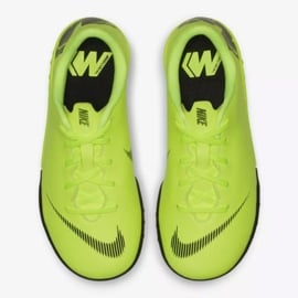 Buty piłkarskie Nike Mercurial VaporX 12 Academy Tf Jr AH7353-701 żółte żółte 8