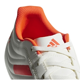 Buty piłkarskie adidas Copa 19.4 Sg M D98067 białe wielokolorowe 2