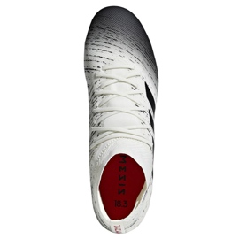 Buty piłkarskie adidas Nemeziz 18.3 Fg M BB9437 białe białe 2