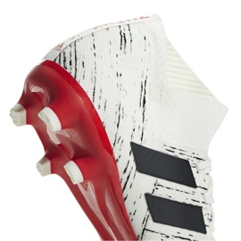 Buty piłkarskie adidas Nemeziz 18.3 Fg M BB9437 białe białe 3