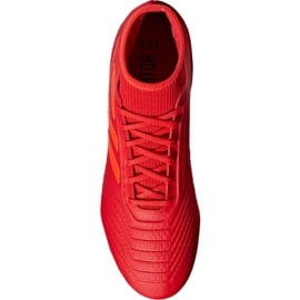 Buty piłkarskie adidas Predator 19.3 Fg M BB9334 czerwone wielokolorowe 5