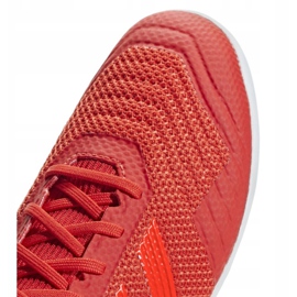 Buty halowe adidas Predator 19.3 In M D97965 wielokolorowe czerwone 7
