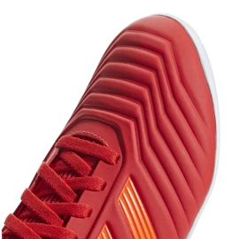 Buty halowe adidas Predator 19.3 In Jr CM8544 czerwone czerwone 4