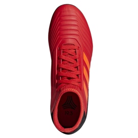 Buty piłkarskie adidas Predator 19.3 Tf Jr CM8547 czerwone czerwone 2