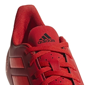 Buty piłkarskie adidas Predator 19.4 FxG M D97970 czerwone wielokolorowe 3