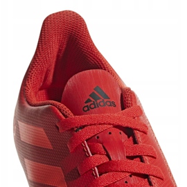 Buty piłkarskie adidas Predator 19.4 FxG Jr CM8541 czerwone wielokolorowe 3