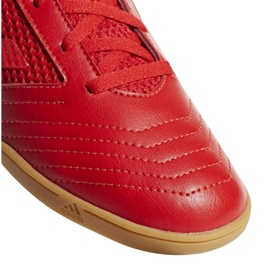 Buty halowe adidas Predator 19.4 In Sala Jr CM8552 czerwone wielokolorowe 7