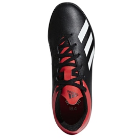 Buty piłkarskie adidas X 18.4 Tf Jr BB9416 czarne czarne 2