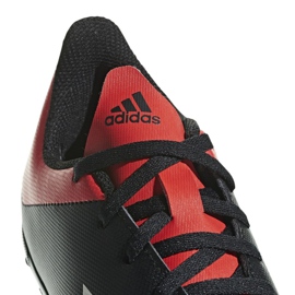 Buty piłkarskie adidas X 18.4 Tf Jr BB9416 czarne czarne 3