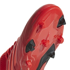 Buty piłkarskie adidas Predator 19.3 Fg Jr CM8534 pomarańczowe pomarańczowe 5