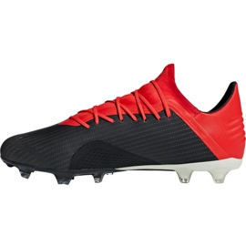 Buty piłkarskie adidas X 18.2 Fg M BB9362 czarne czarne 2