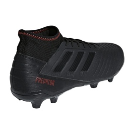 Buty piłkarskie adidas Predator 19.3 Fg M D97942 czarne wielokolorowe 2