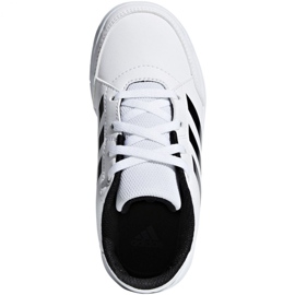 Buty adidas AltaSport K Jr D96872 białe 1