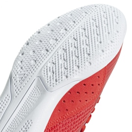 Buty halowe adidas X 18.3 In Jr BB9396 czerwone wielokolorowe 5