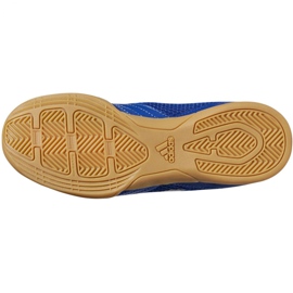 Buty halowe adidas Predator 19.4 In Sala Jr CM8550 niebieskie niebieskie 3