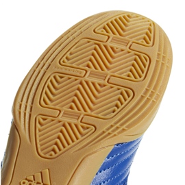Buty halowe adidas Predator 19.4 In Sala Jr CM8550 niebieskie niebieskie 5