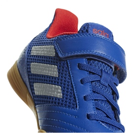 Buty halowe adidas Predator 19.4 In Sala Jr CM8550 niebieskie niebieskie 6