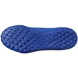 Buty piłkarskie adidas Predator 19.4 Tf Jr CM8556 niebieskie wielokolorowe 3