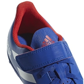 Buty piłkarskie adidas Predator 19.4 Tf Jr CM8559 niebieskie niebieskie 5