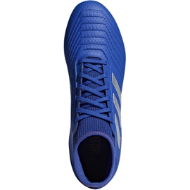 Buty piłkarskie adidas Predator 19.3 Sg M D97957 niebieskie wielokolorowe 2